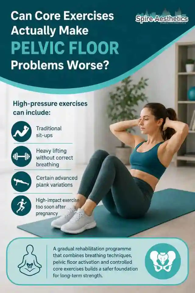 Can Strengthening Your Core Alone Actually Make Pelvic Floor Problems Worse Hounslow?